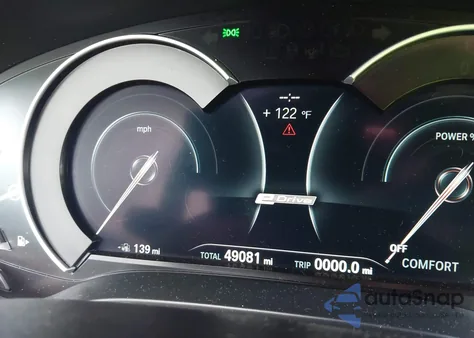 2019 BMW 530E Iperformance из США, поврежденный, VIN WBAJA9C55KB398775